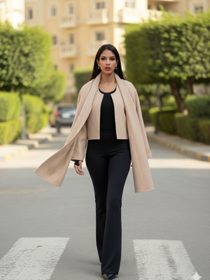 Capri's Scarf Jacket