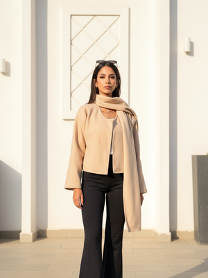 Capri's Scarf Jacket