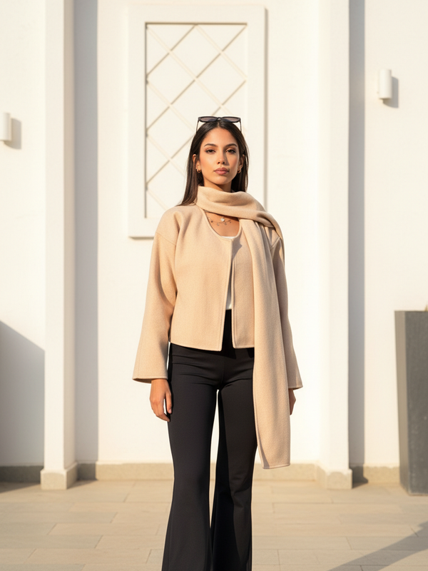 Capri's Scarf Jacket