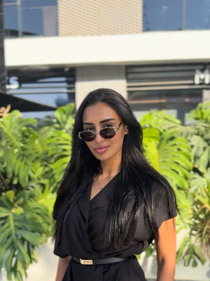Capri's linen vest