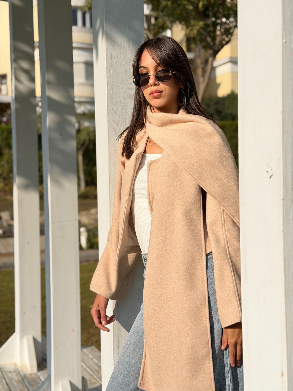 Capri's Scarf Jacket