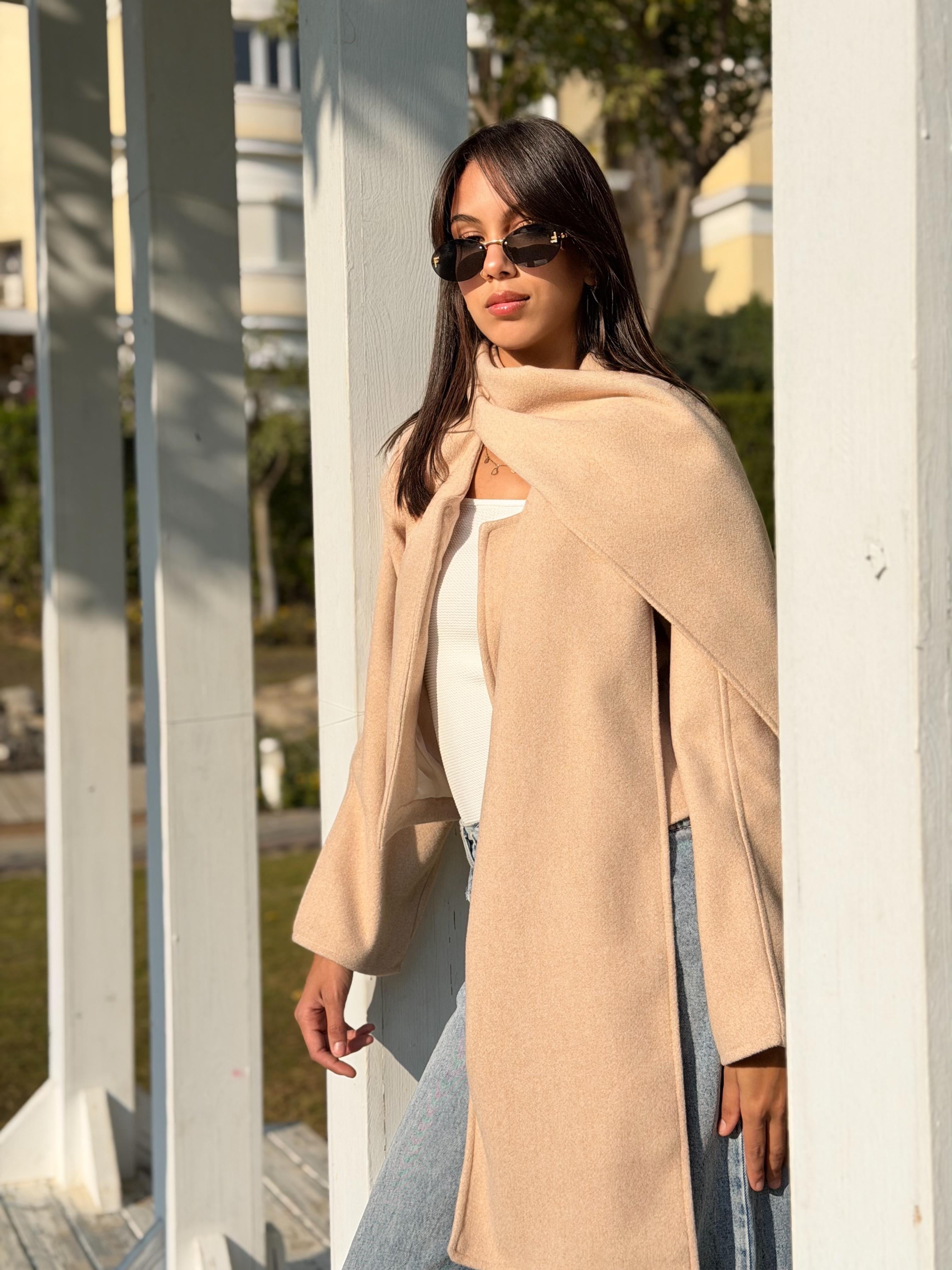 Capri's Scarf Jacket